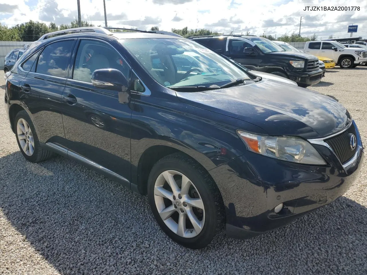 2010 Lexus Rx 350 VIN: JTJZK1BA2A2001778 Lot: 74553424