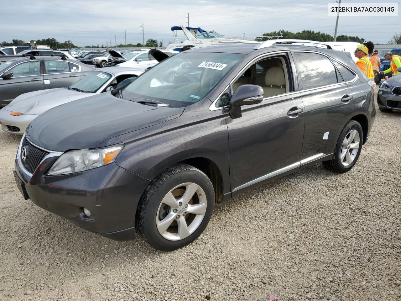 2010 Lexus Rx 350 VIN: 2T2BK1BA7AC030145 Lot: 74554044