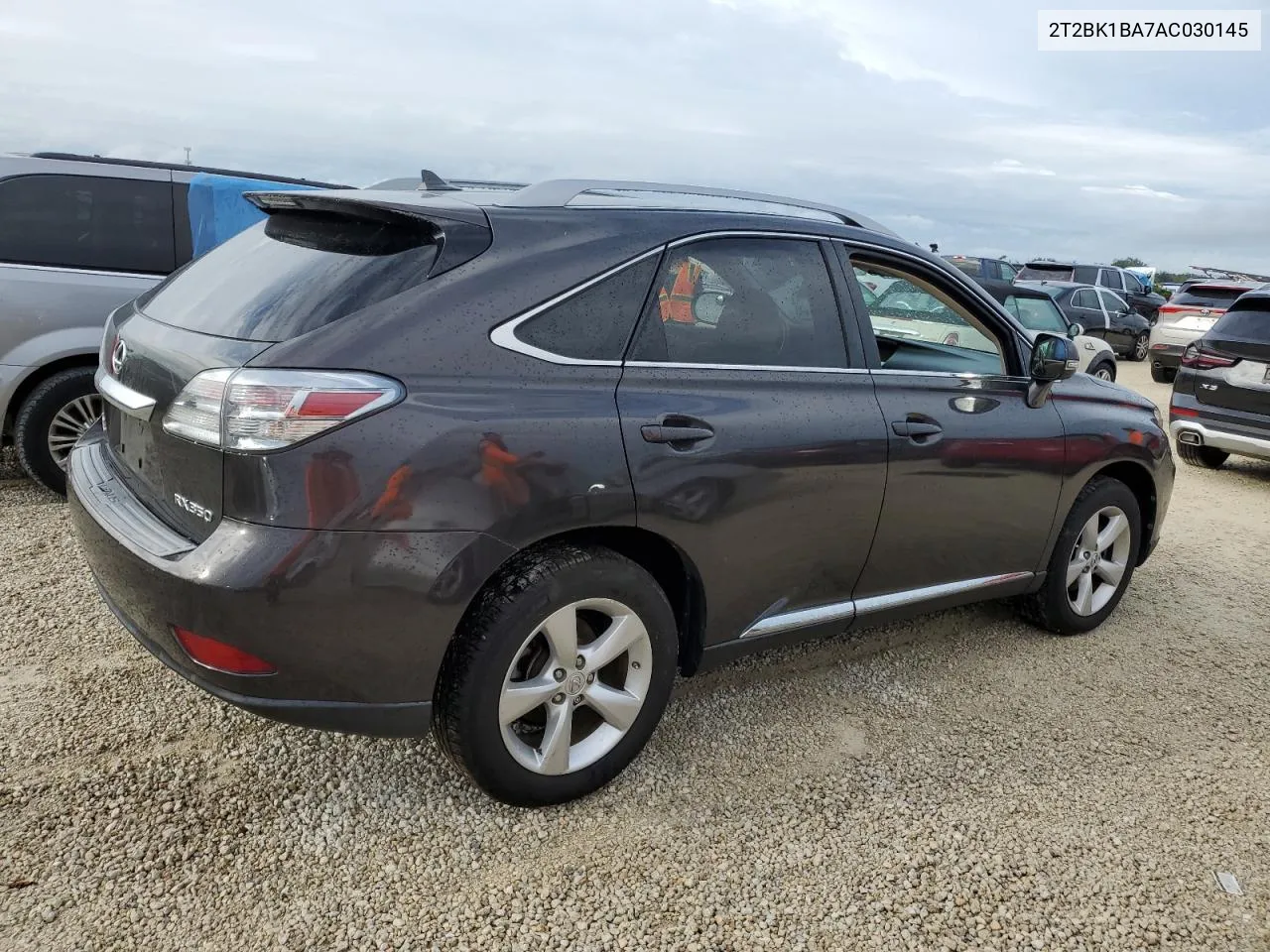 2010 Lexus Rx 350 VIN: 2T2BK1BA7AC030145 Lot: 74554044