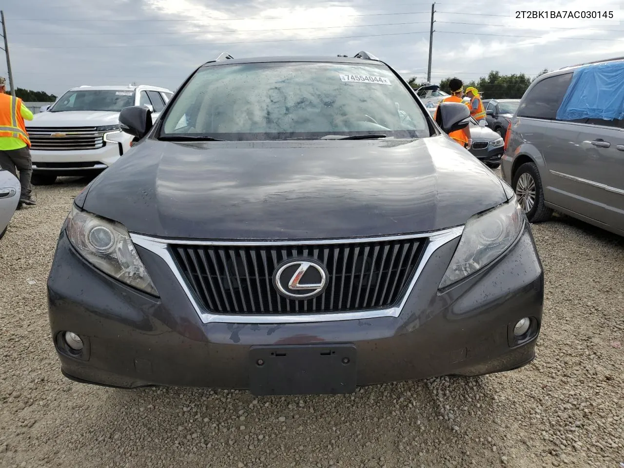 2010 Lexus Rx 350 VIN: 2T2BK1BA7AC030145 Lot: 74554044