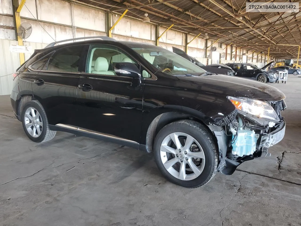 2010 Lexus Rx 350 VIN: 2T2ZK1BA0AC001472 Lot: 74587884