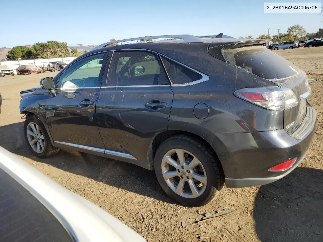 2010 Lexus Rx 350 VIN: 2T2BK1BA9AC006705 Lot: 74660034