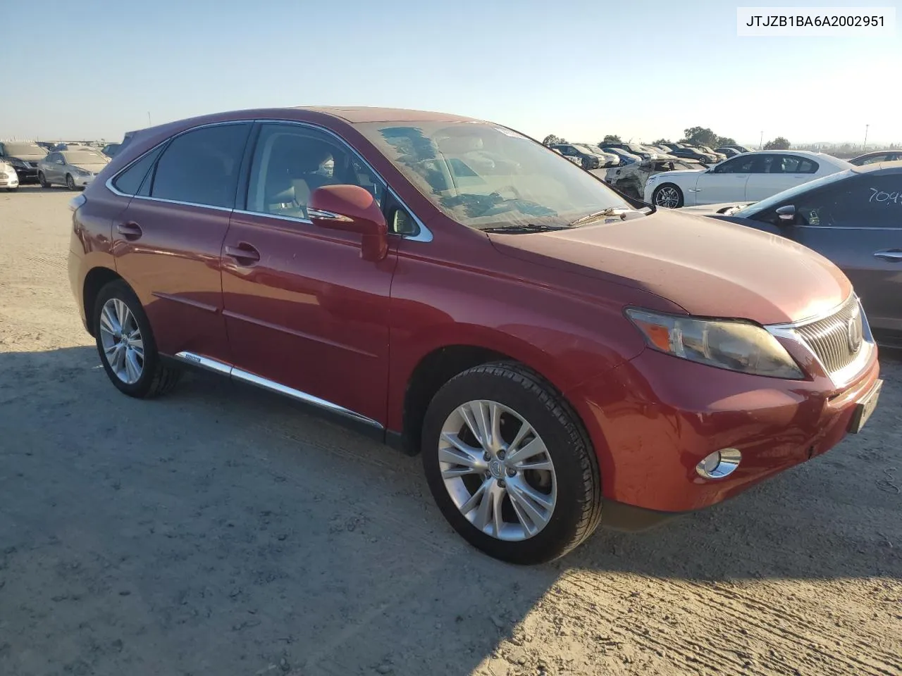 2010 Lexus Rx 450H VIN: JTJZB1BA6A2002951 Lot: 74772054