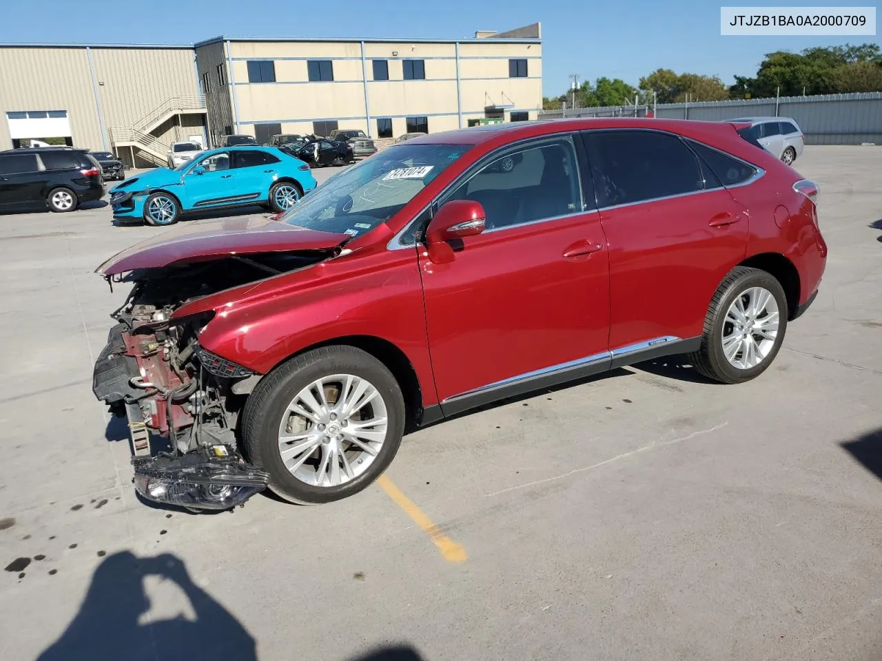 2010 Lexus Rx 450H VIN: JTJZB1BA0A2000709 Lot: 74781074