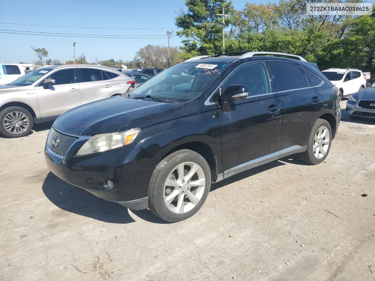 2010 Lexus Rx 350 VIN: 2T2ZK1BA8AC038625 Lot: 74987344