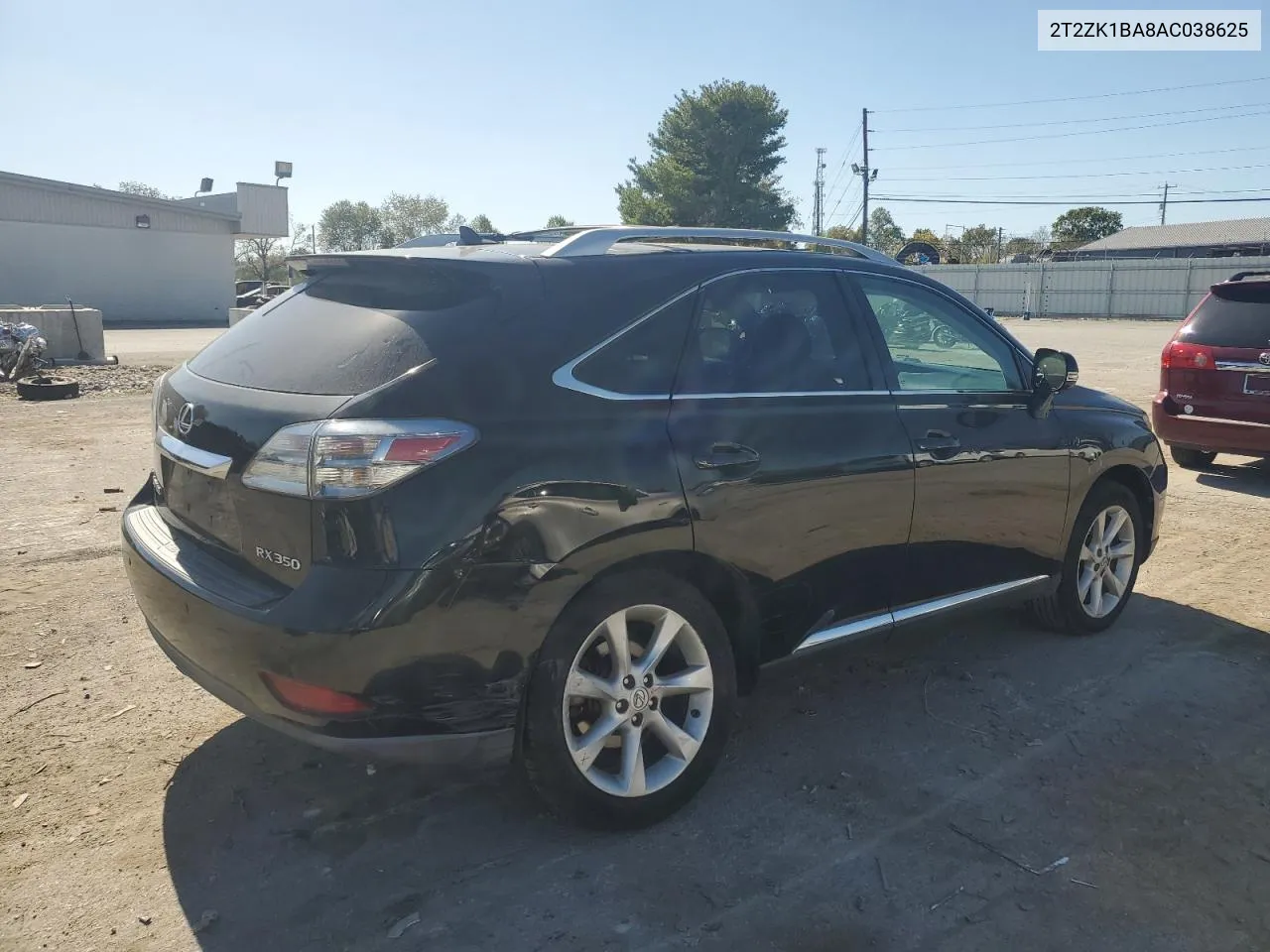 2010 Lexus Rx 350 VIN: 2T2ZK1BA8AC038625 Lot: 74987344