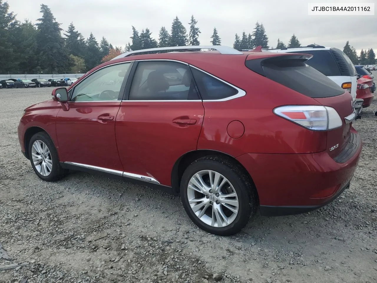 2010 Lexus Rx 450H VIN: JTJBC1BA4A2011162 Lot: 75059114