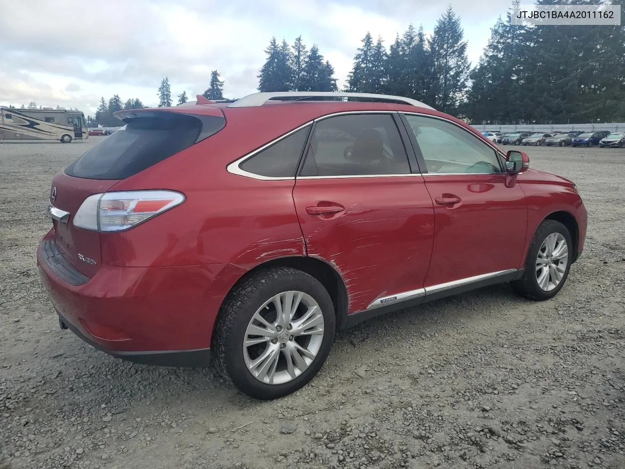 2010 Lexus Rx 450H VIN: JTJBC1BA4A2011162 Lot: 75059114