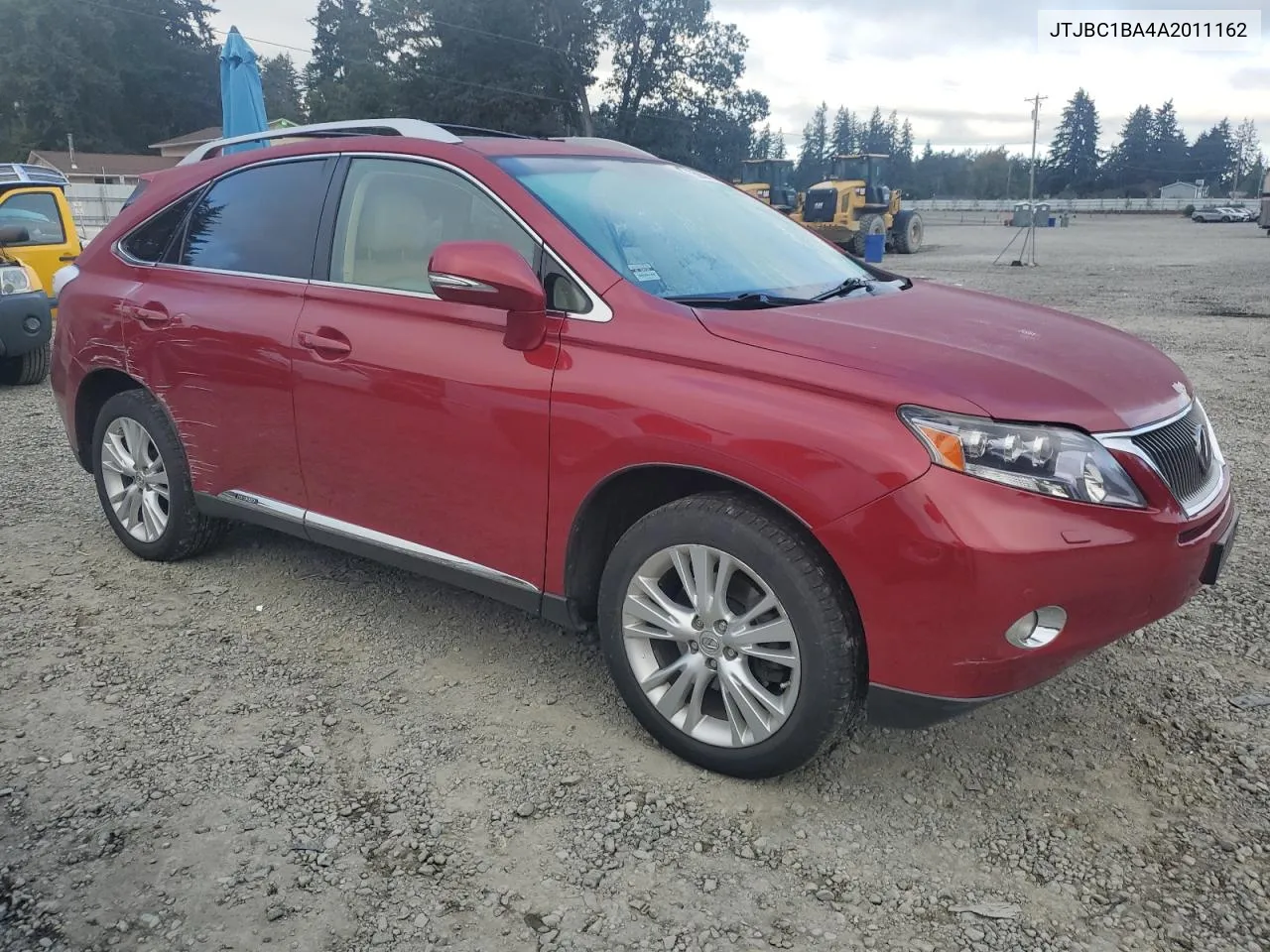 2010 Lexus Rx 450H VIN: JTJBC1BA4A2011162 Lot: 75059114