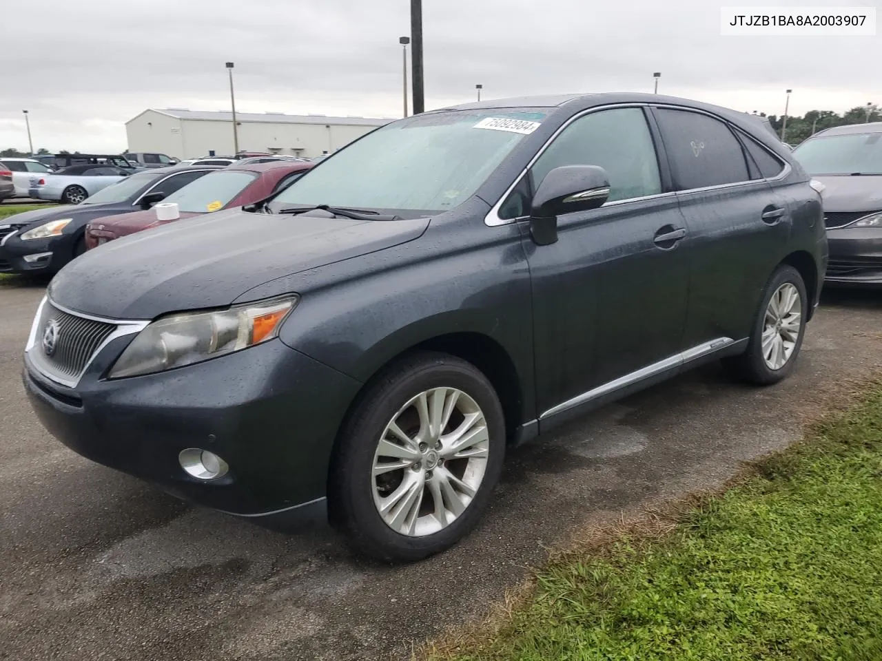 2010 Lexus Rx 450H VIN: JTJZB1BA8A2003907 Lot: 75092984