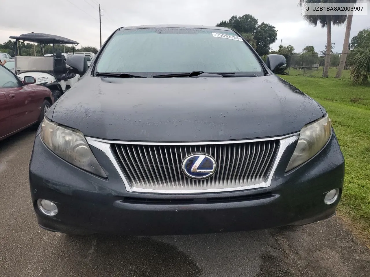 2010 Lexus Rx 450H VIN: JTJZB1BA8A2003907 Lot: 75092984