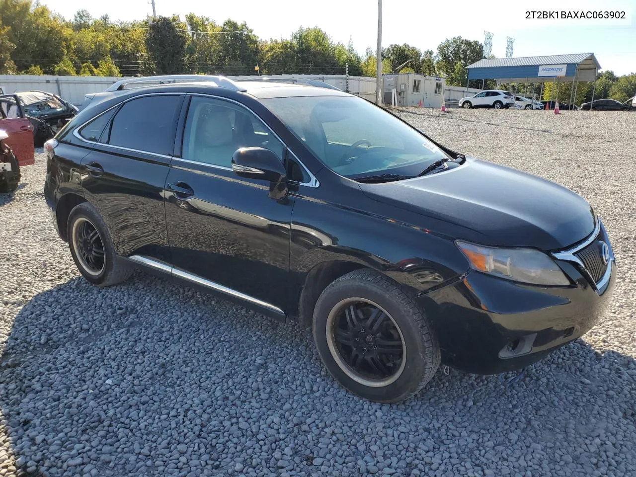 2010 Lexus Rx 350 VIN: 2T2BK1BAXAC063902 Lot: 75200514