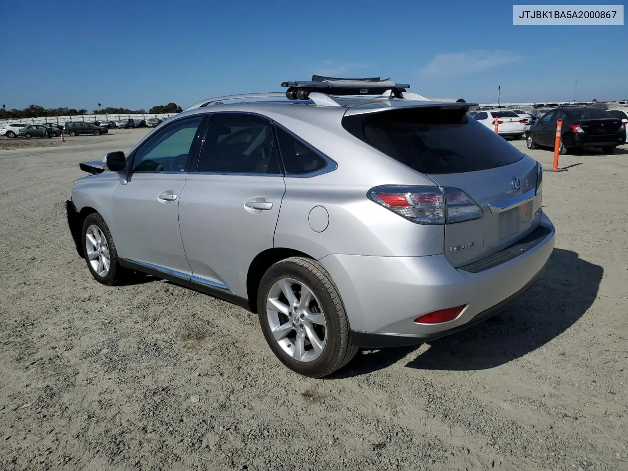 2010 Lexus Rx 350 VIN: JTJBK1BA5A2000867 Lot: 75204534