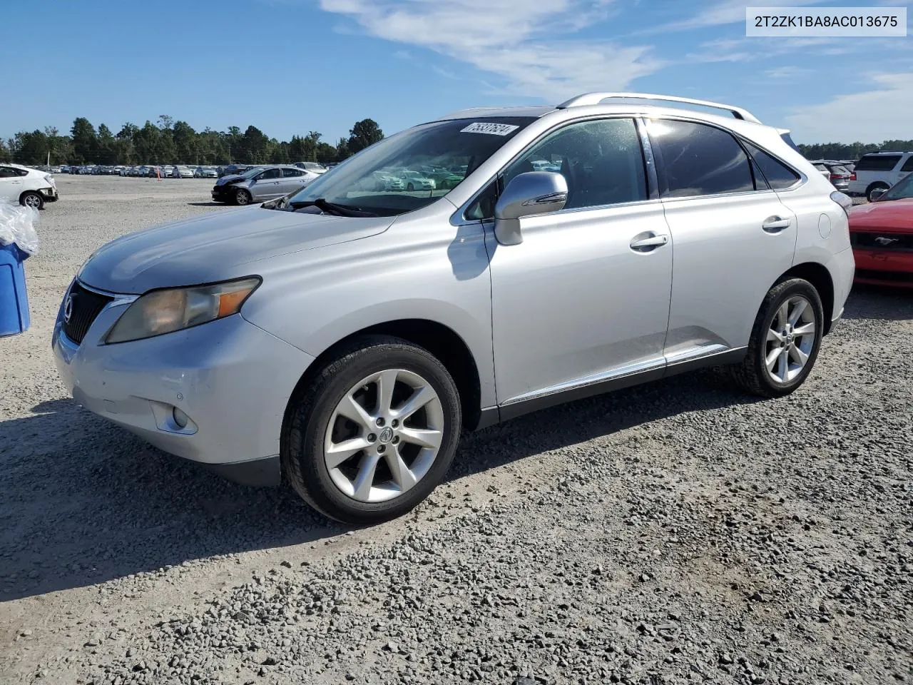 2010 Lexus Rx 350 VIN: 2T2ZK1BA8AC013675 Lot: 75337624