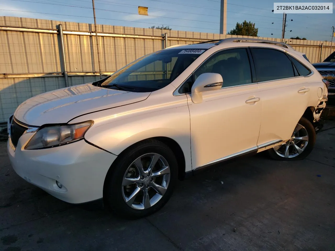 2T2BK1BA2AC032014 2010 Lexus Rx 350