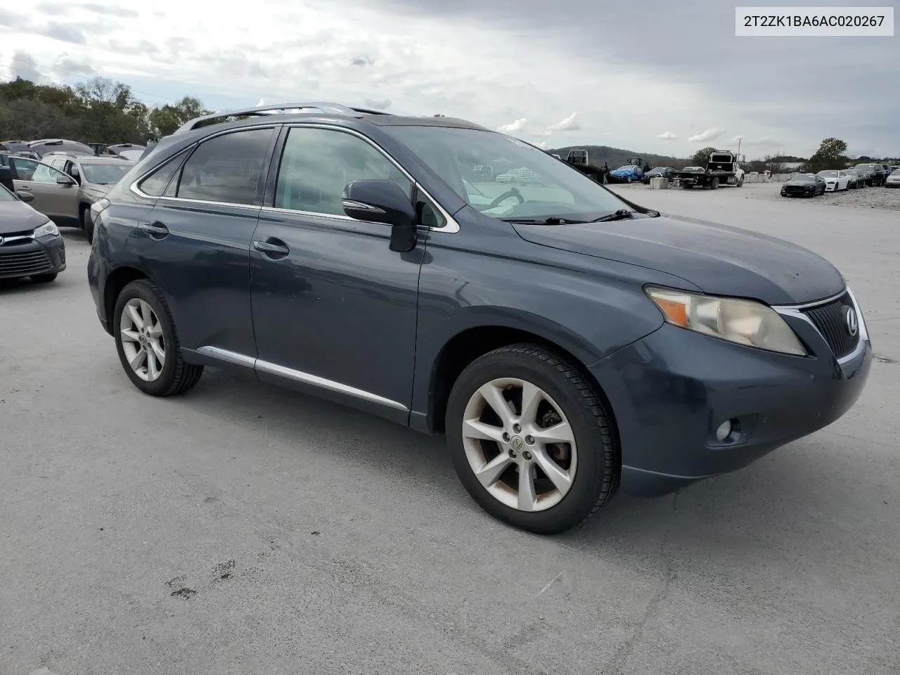 2010 Lexus Rx 350 VIN: 2T2ZK1BA6AC020267 Lot: 75705284