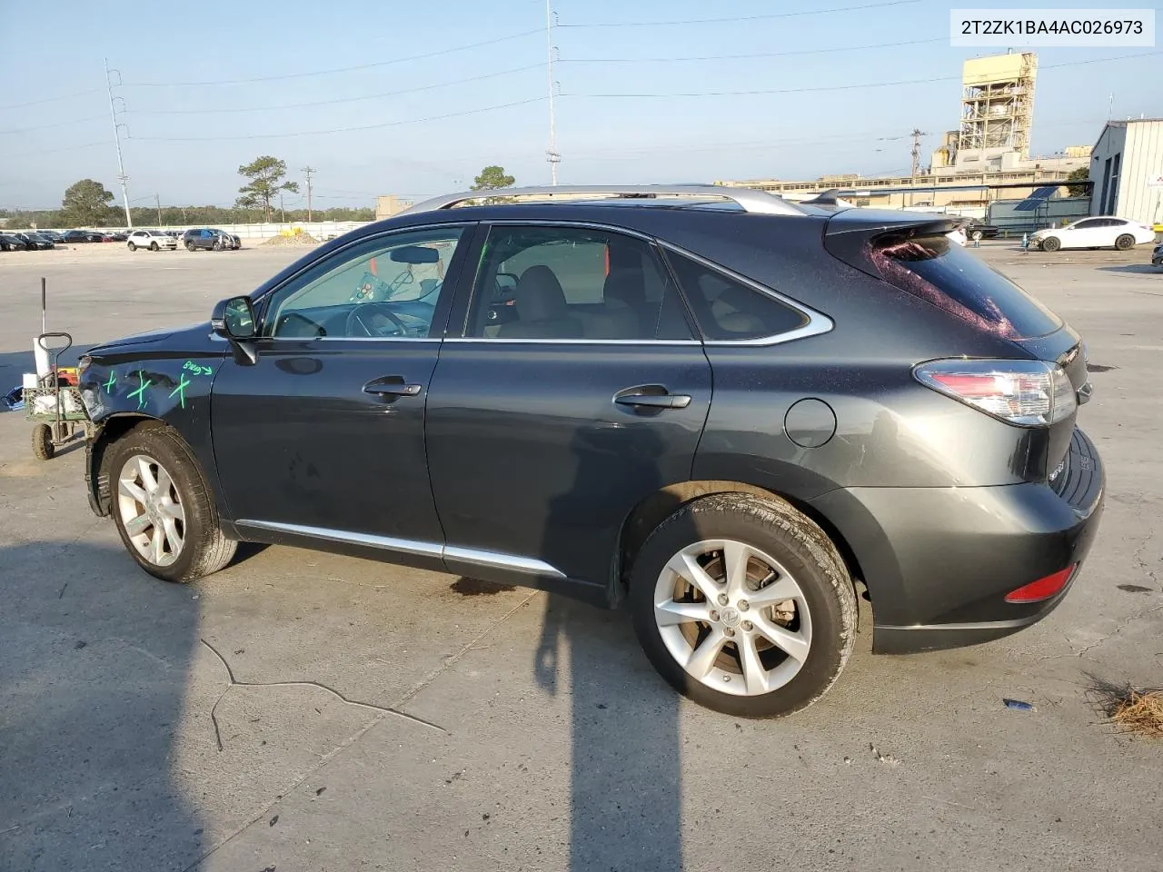 2010 Lexus Rx 350 VIN: 2T2ZK1BA4AC026973 Lot: 75751394