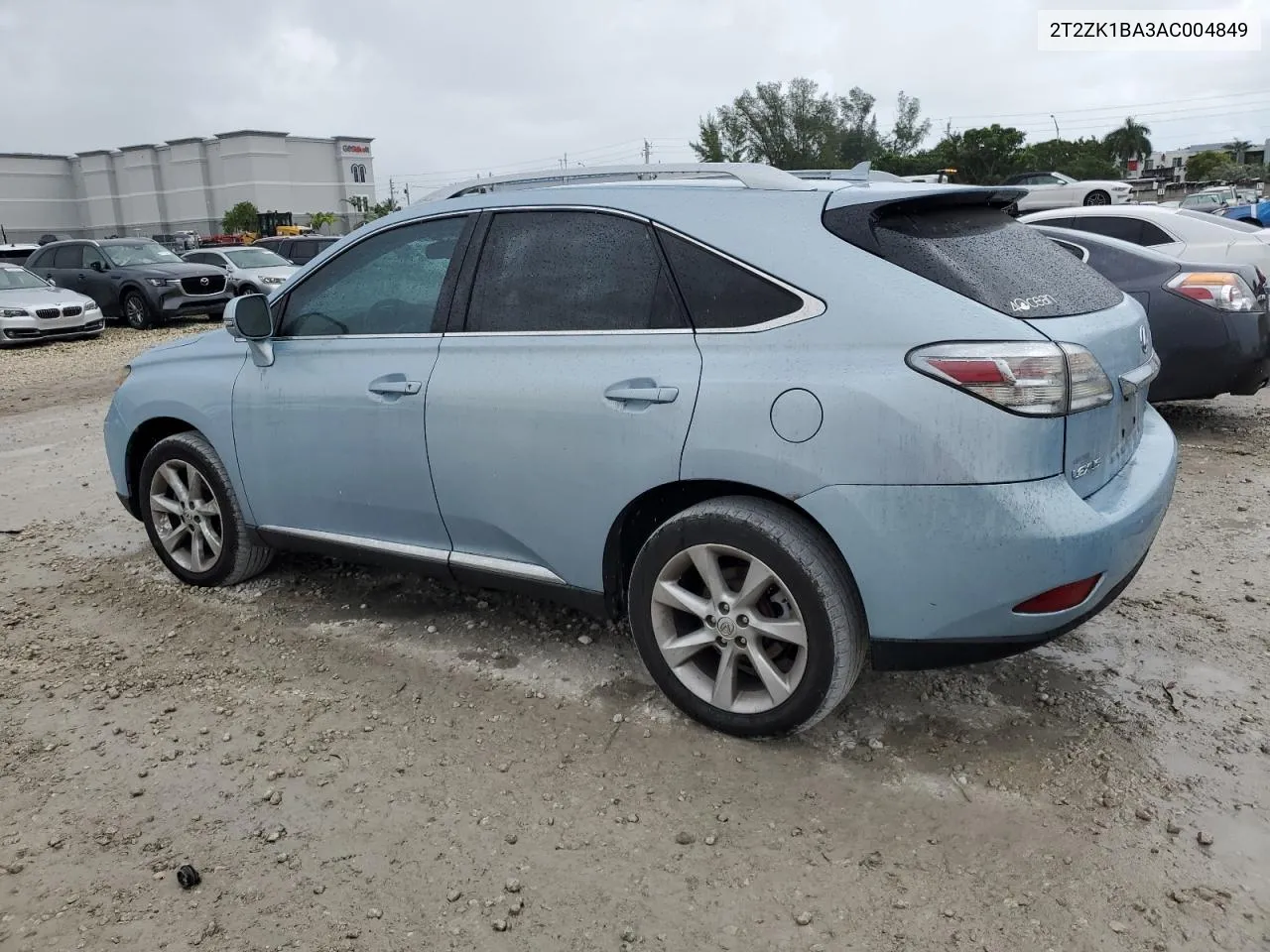 2010 Lexus Rx 350 VIN: 2T2ZK1BA3AC004849 Lot: 75901354