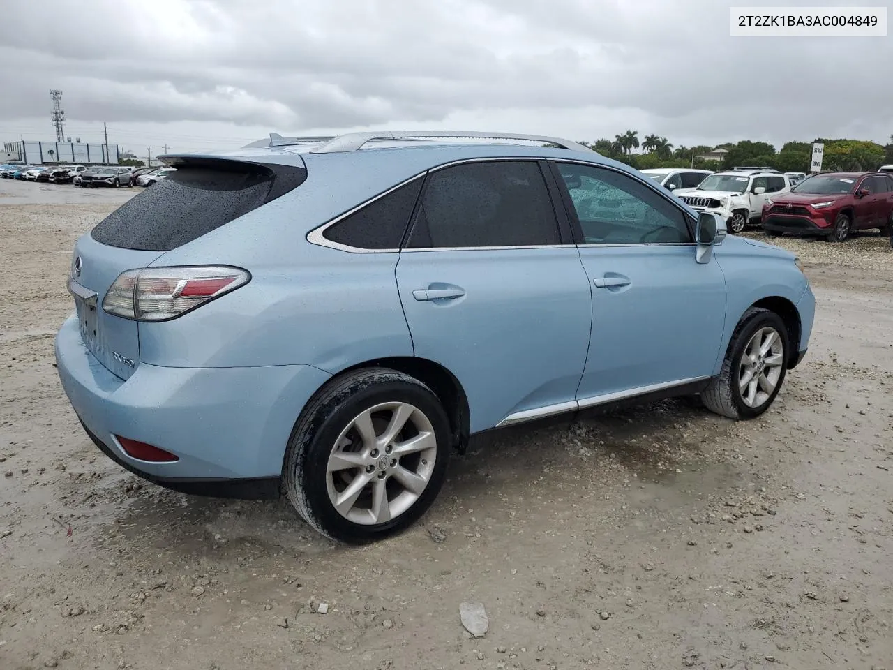 2010 Lexus Rx 350 VIN: 2T2ZK1BA3AC004849 Lot: 75901354