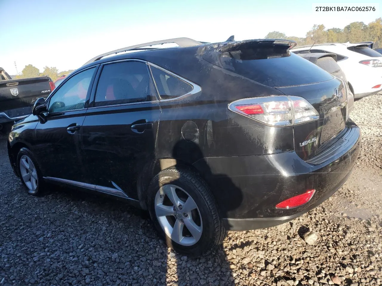 2010 Lexus Rx 350 VIN: 2T2BK1BA7AC062576 Lot: 76072274