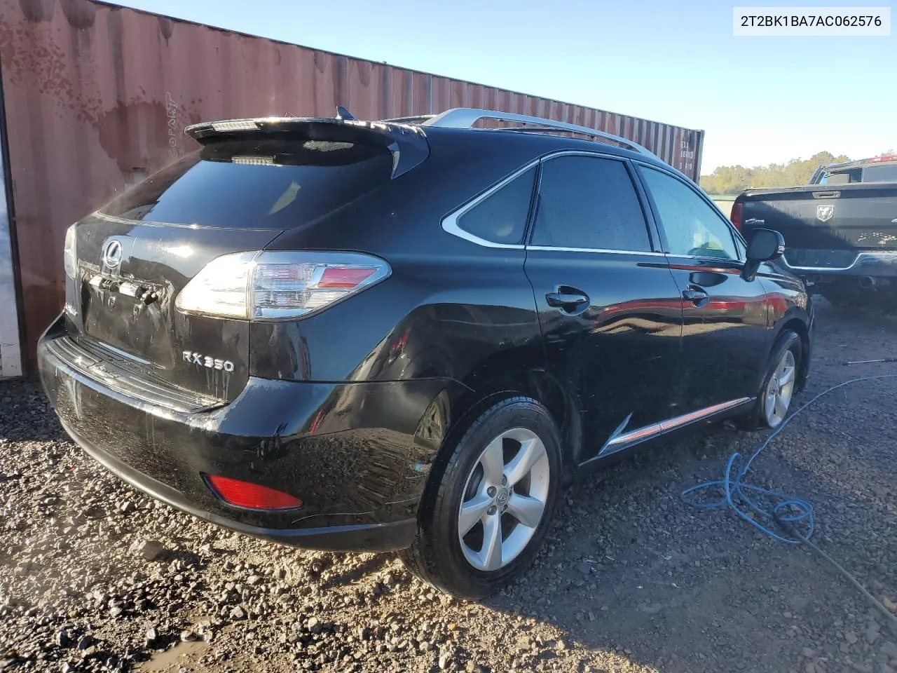 2010 Lexus Rx 350 VIN: 2T2BK1BA7AC062576 Lot: 76072274