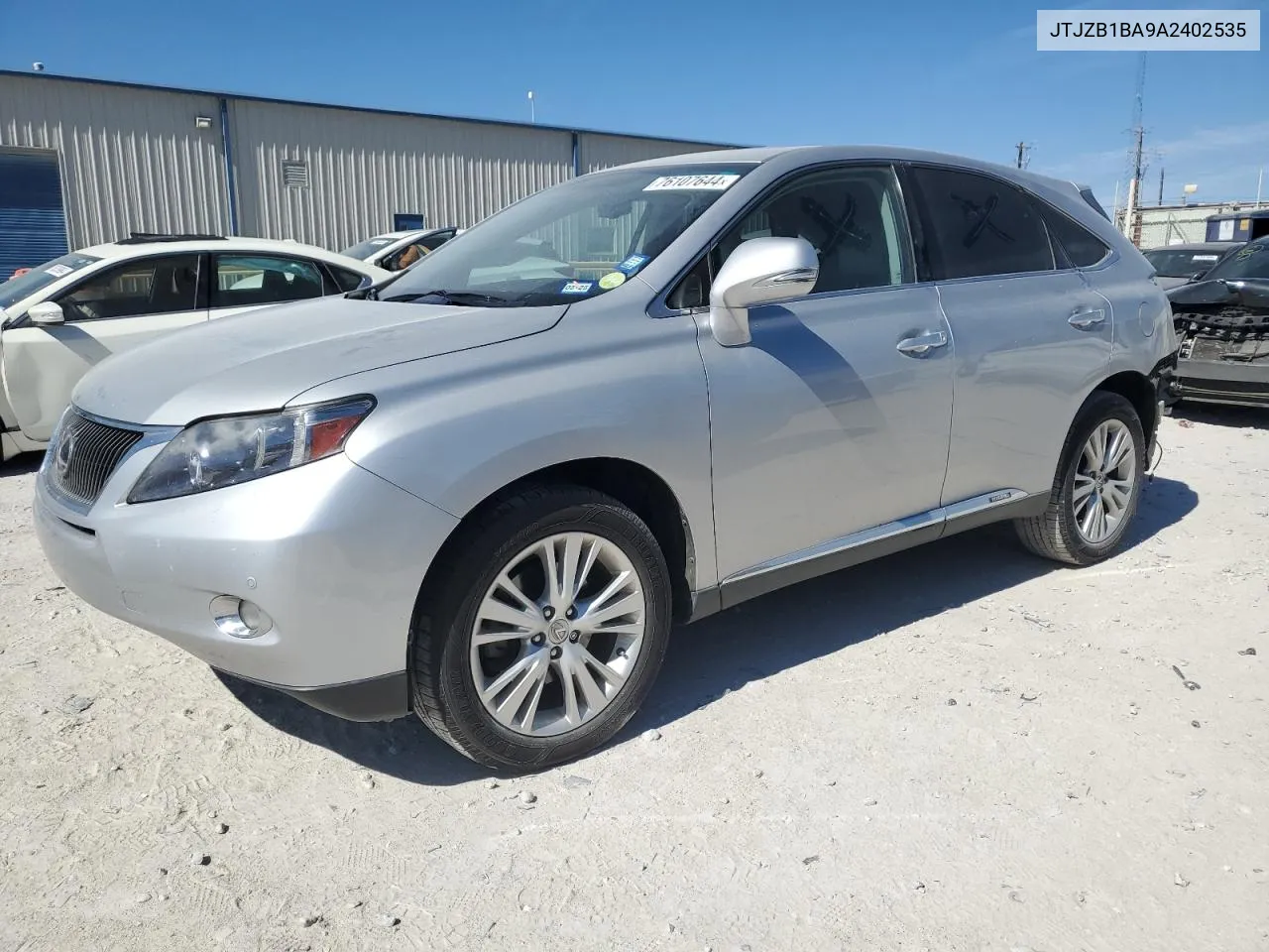 2010 Lexus Rx 450H VIN: JTJZB1BA9A2402535 Lot: 76107644