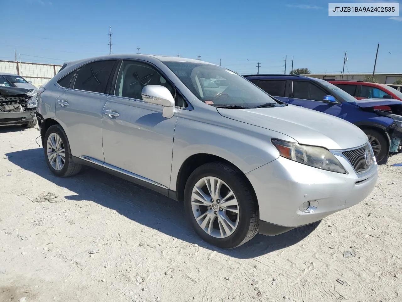 2010 Lexus Rx 450H VIN: JTJZB1BA9A2402535 Lot: 76107644