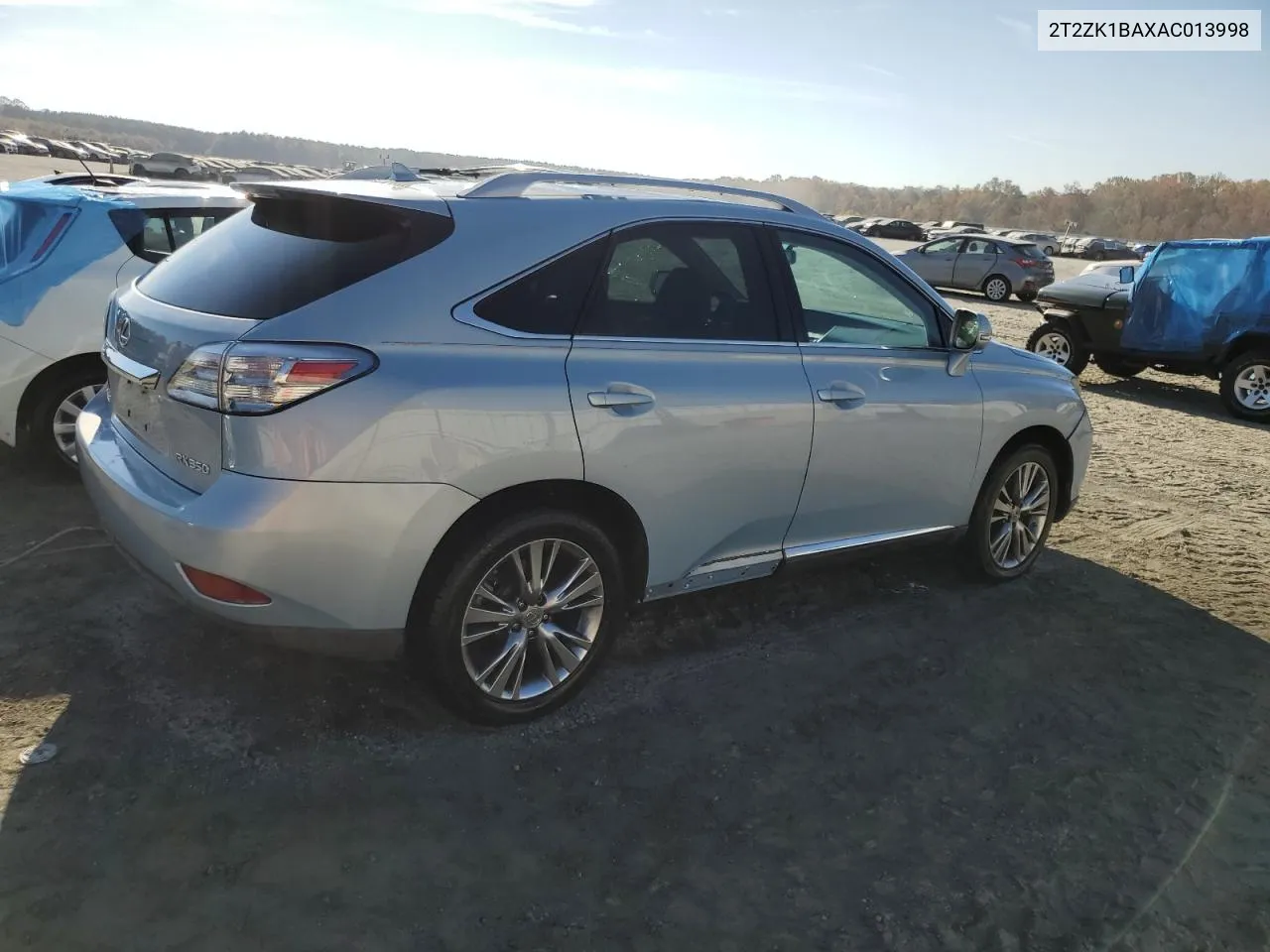 2010 Lexus Rx 350 VIN: 2T2ZK1BAXAC013998 Lot: 76373894