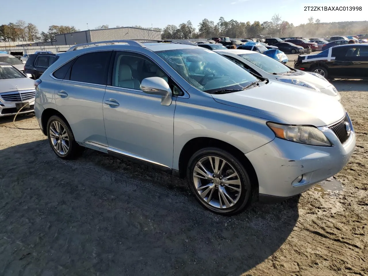 2010 Lexus Rx 350 VIN: 2T2ZK1BAXAC013998 Lot: 76373894