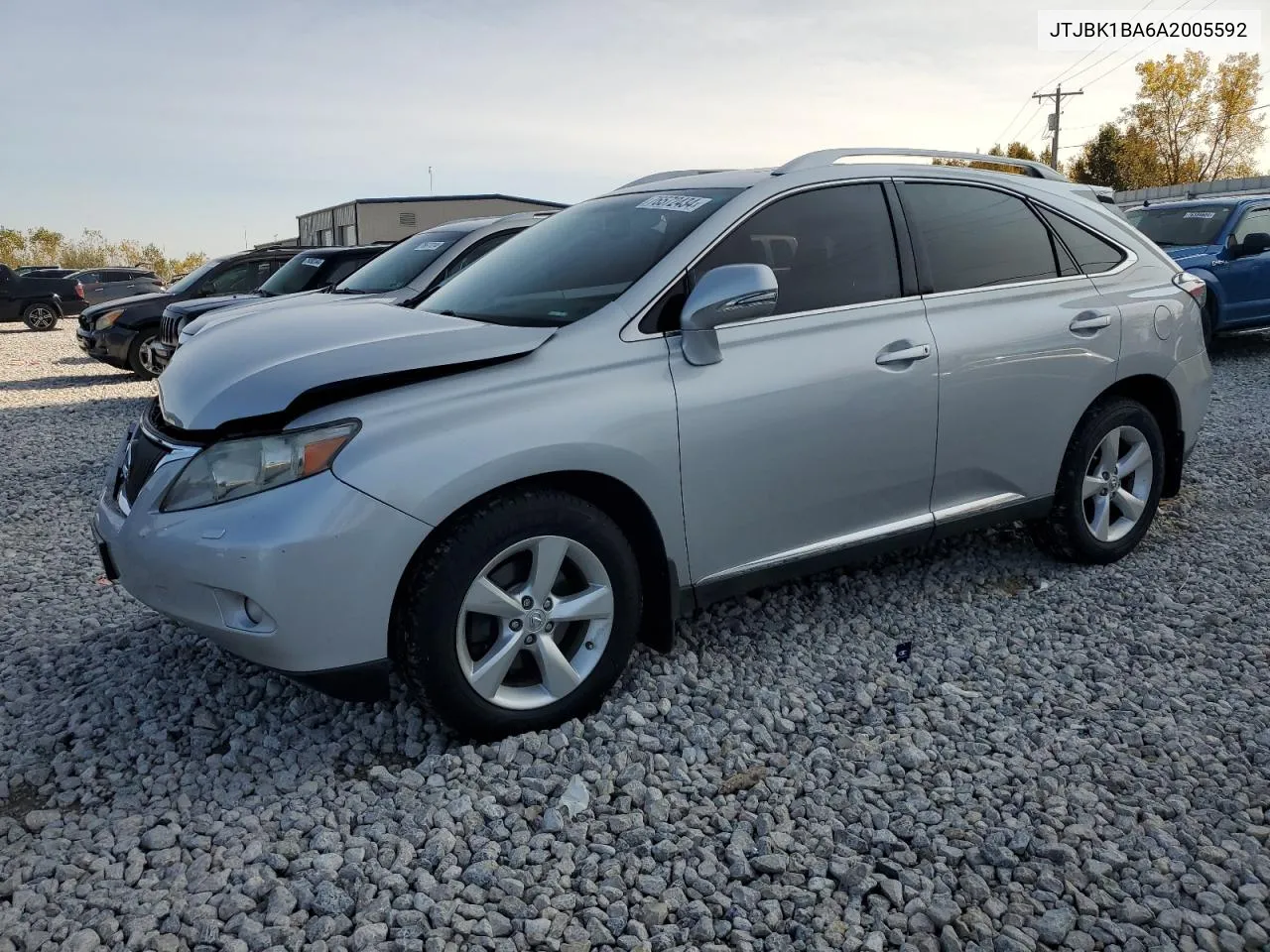 2010 Lexus Rx 350 VIN: JTJBK1BA6A2005592 Lot: 76572434