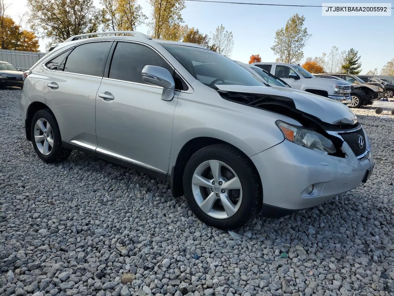 2010 Lexus Rx 350 VIN: JTJBK1BA6A2005592 Lot: 76572434