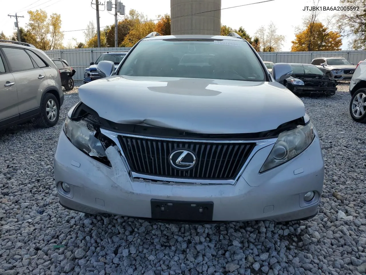 2010 Lexus Rx 350 VIN: JTJBK1BA6A2005592 Lot: 76572434