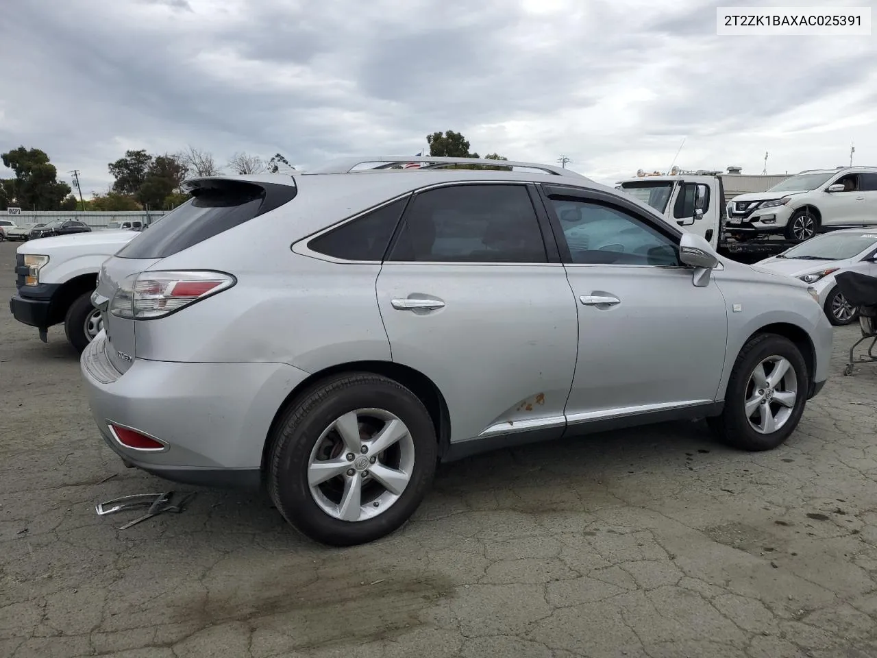 2010 Lexus Rx 350 VIN: 2T2ZK1BAXAC025391 Lot: 76602794