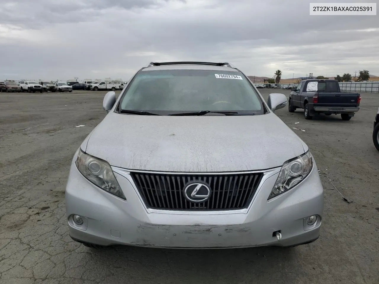 2010 Lexus Rx 350 VIN: 2T2ZK1BAXAC025391 Lot: 76602794