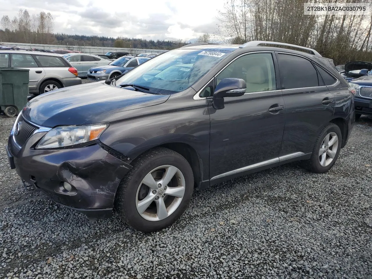 2T2BK1BA2AC030795 2010 Lexus Rx 350