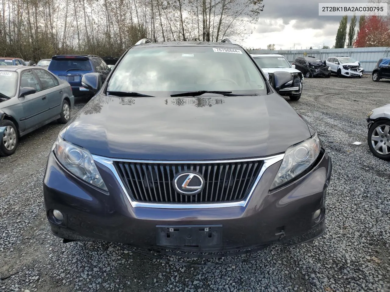 2T2BK1BA2AC030795 2010 Lexus Rx 350