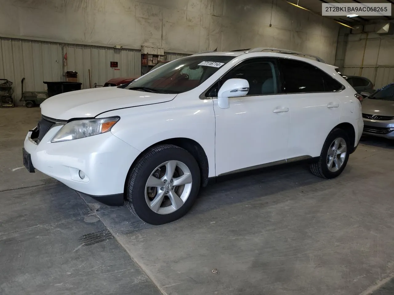 2010 Lexus Rx 350 VIN: 2T2BK1BA9AC068265 Lot: 77116714