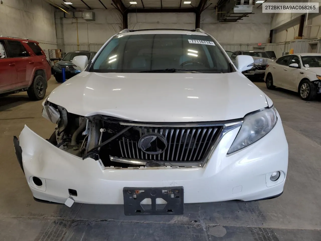 2010 Lexus Rx 350 VIN: 2T2BK1BA9AC068265 Lot: 77116714