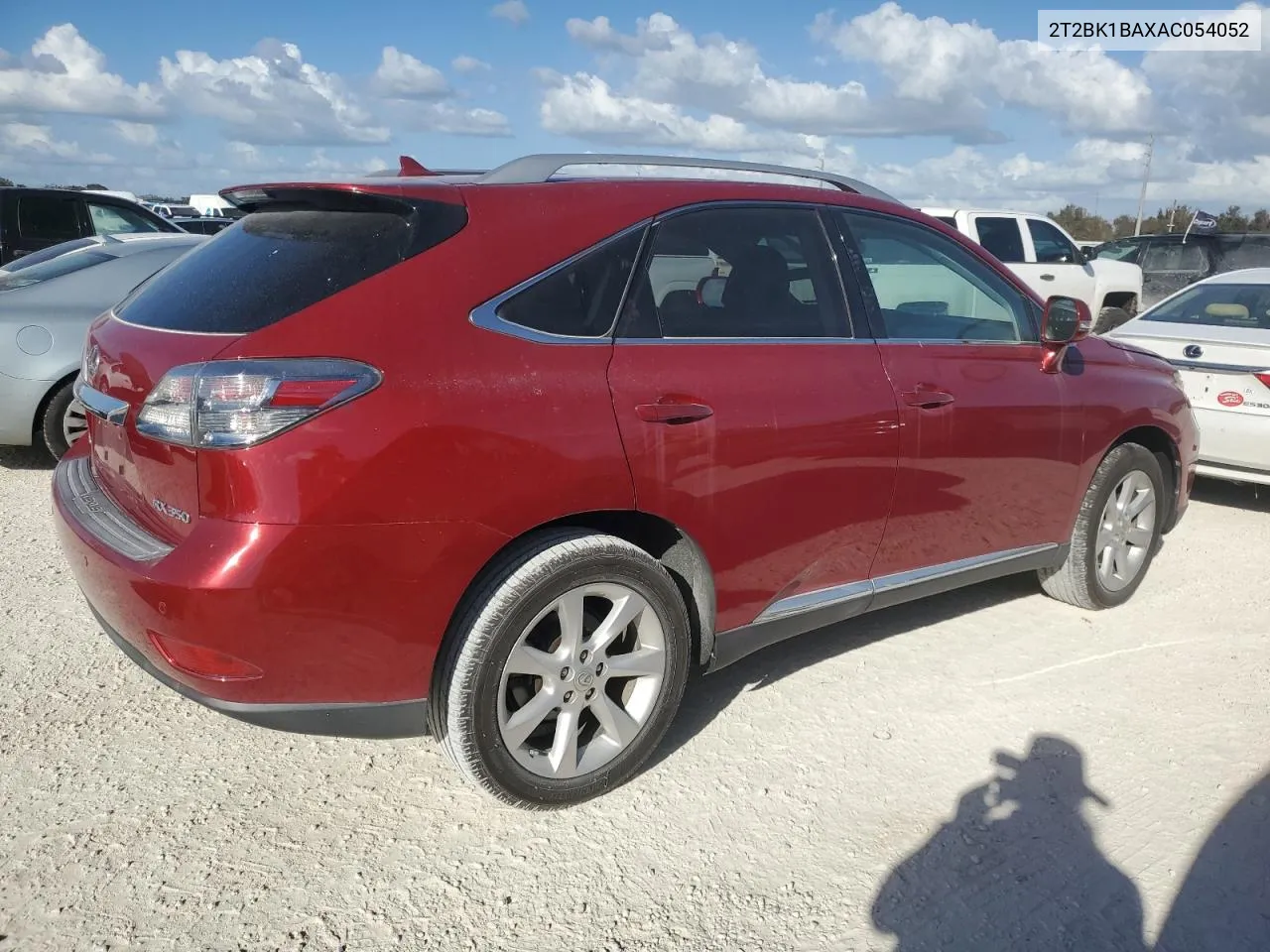 2010 Lexus Rx 350 VIN: 2T2BK1BAXAC054052 Lot: 77147714