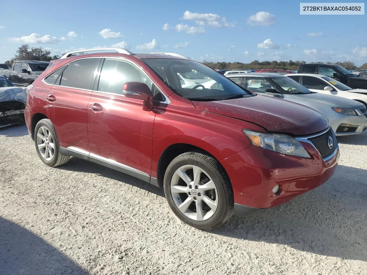 2010 Lexus Rx 350 VIN: 2T2BK1BAXAC054052 Lot: 77147714