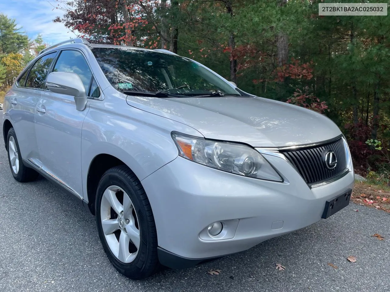 2010 Lexus Rx 350 VIN: 2T2BK1BA2AC025032 Lot: 77153554