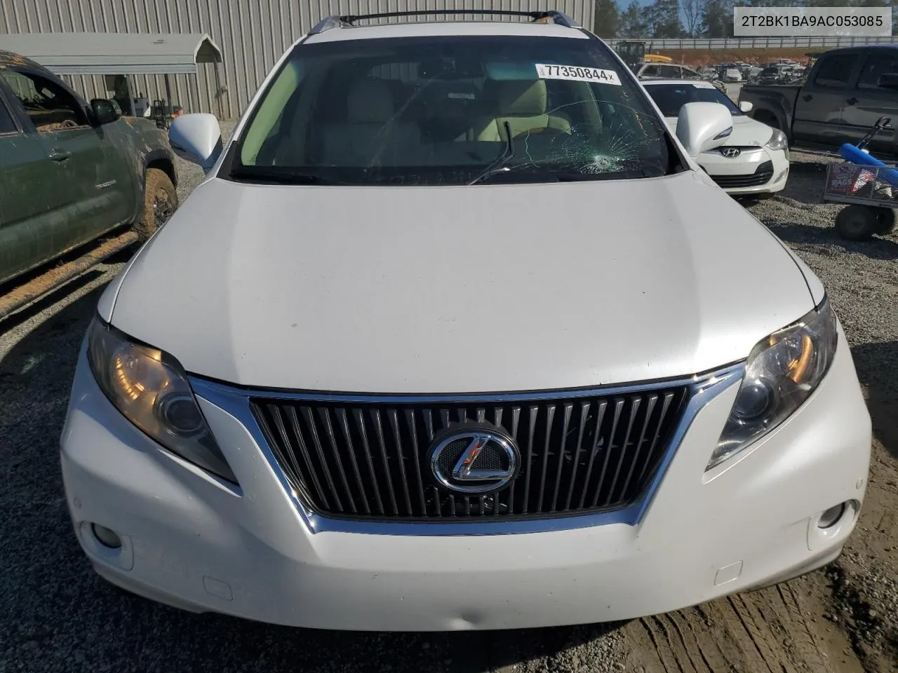 2010 Lexus Rx 350 VIN: 2T2BK1BA9AC053085 Lot: 77350844