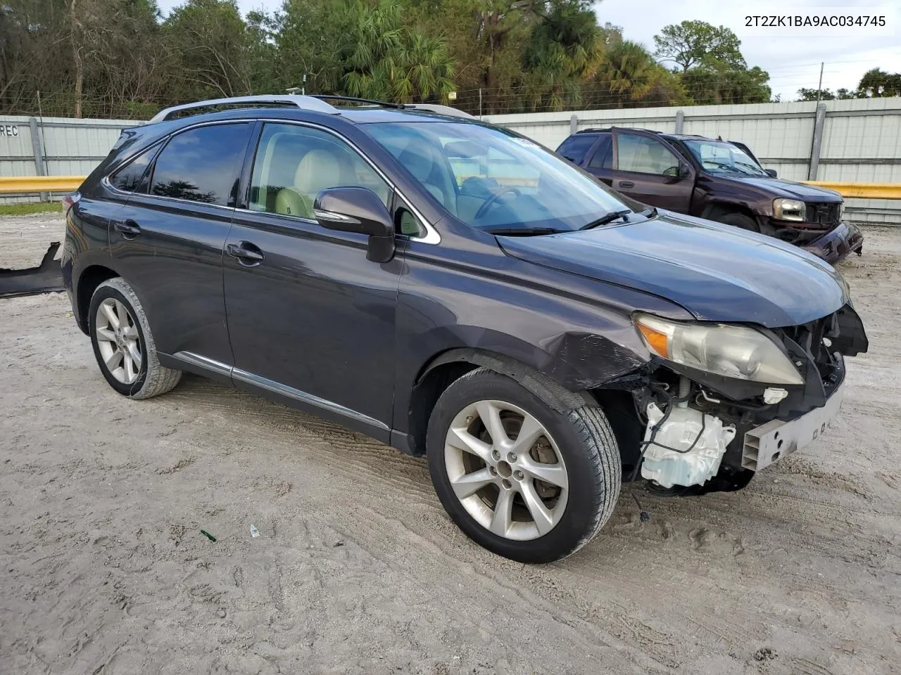 2010 Lexus Rx 350 VIN: 2T2ZK1BA9AC034745 Lot: 77455434