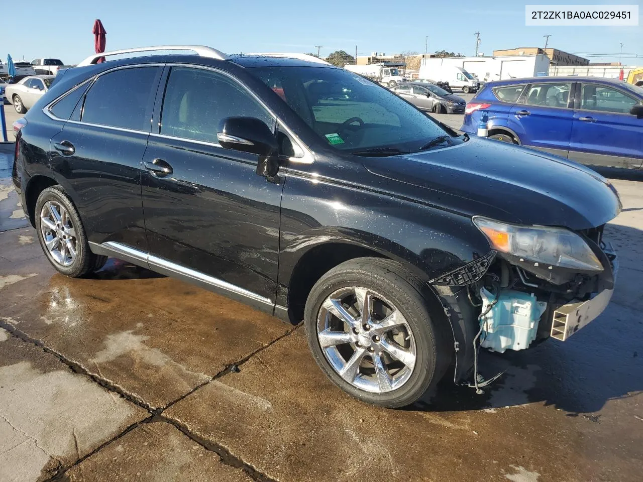 2010 Lexus Rx 350 VIN: 2T2ZK1BA0AC029451 Lot: 77552594