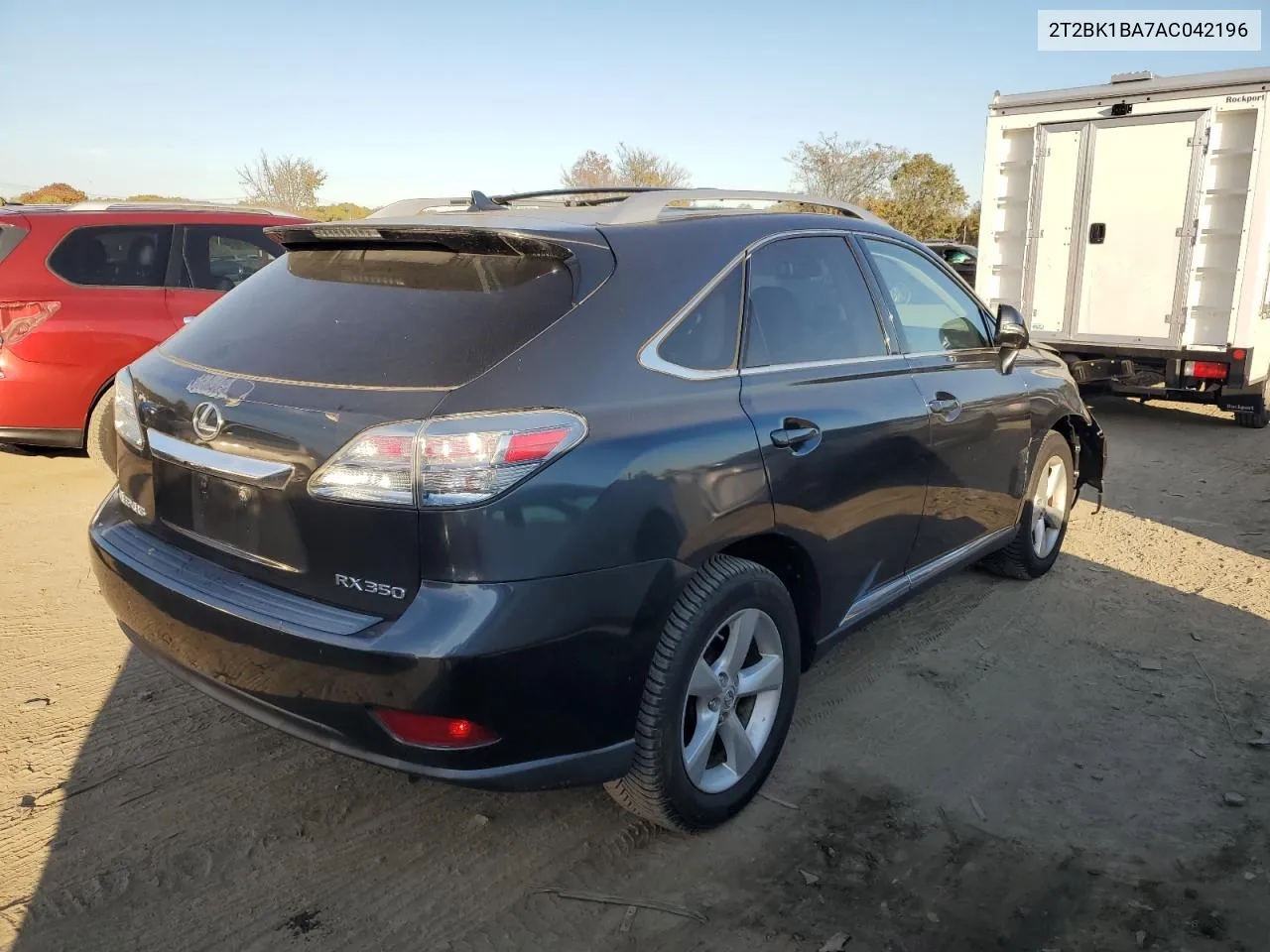 2010 Lexus Rx 350 VIN: 2T2BK1BA7AC042196 Lot: 77757504