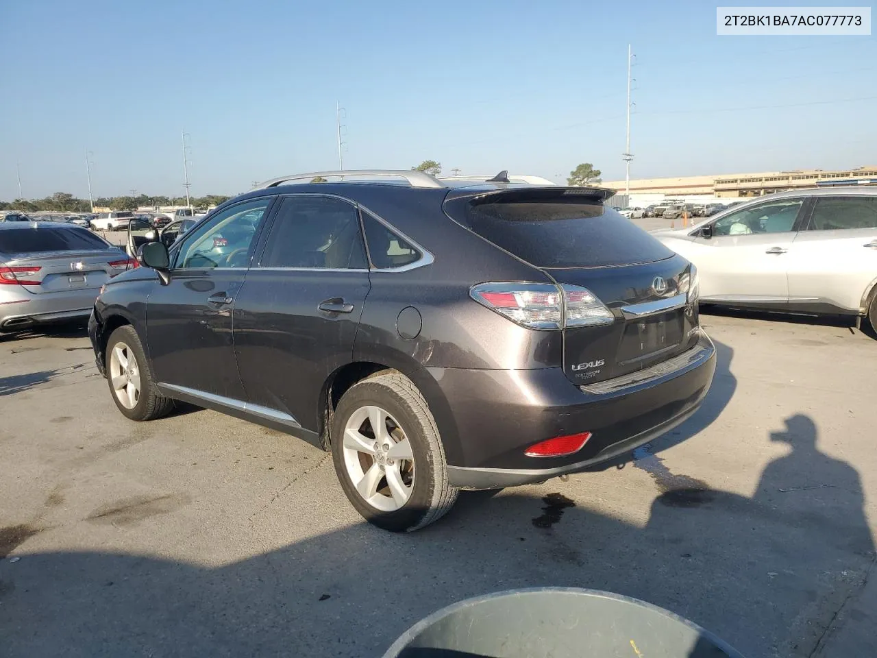 2010 Lexus Rx 350 VIN: 2T2BK1BA7AC077773 Lot: 77888574