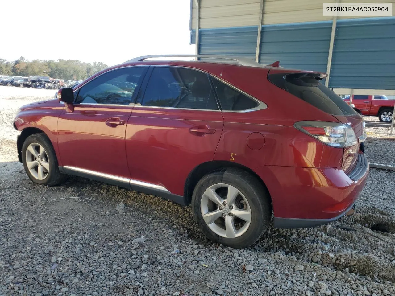 2010 Lexus Rx 350 VIN: 2T2BK1BA4AC050904 Lot: 77980814