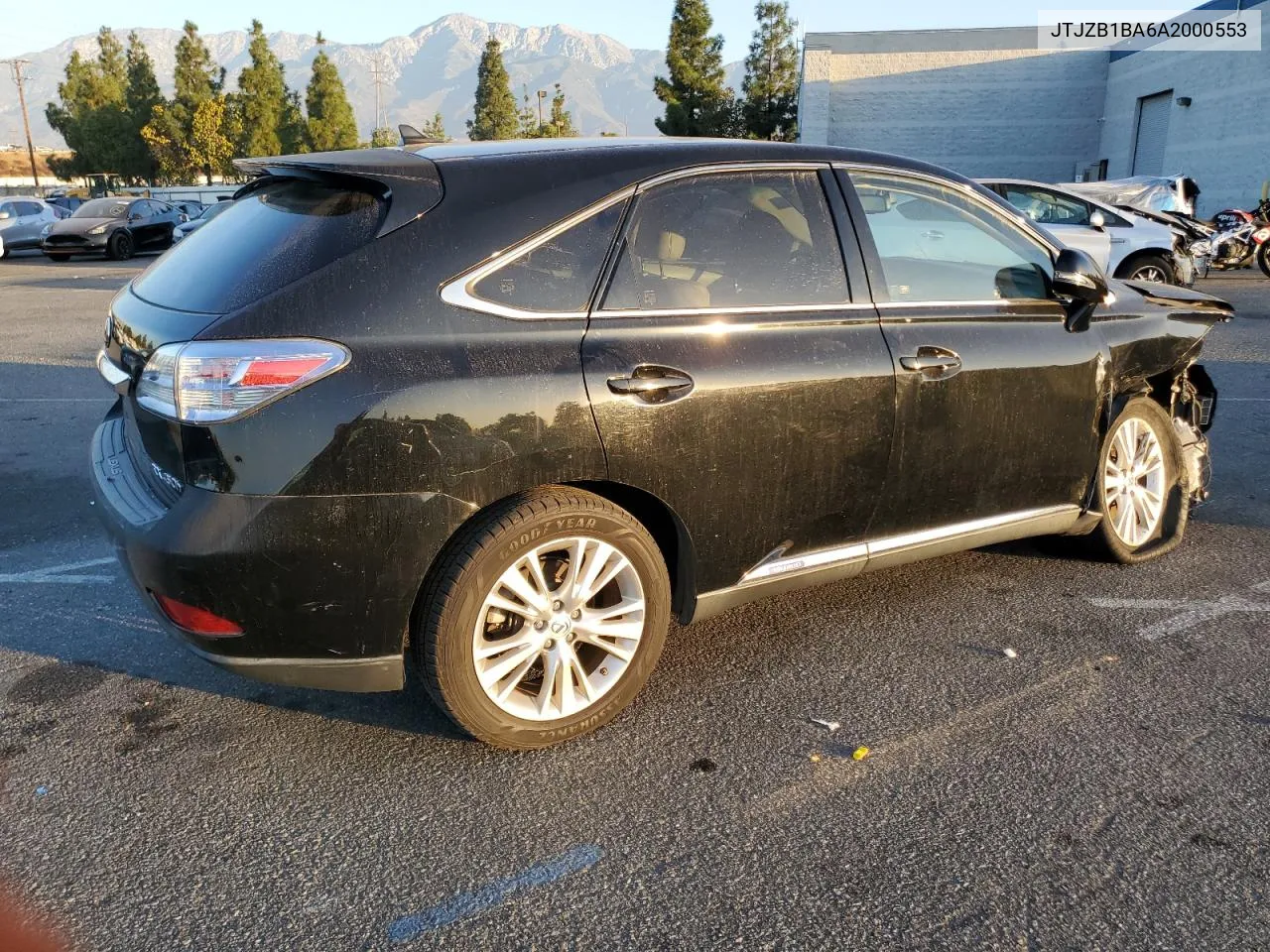 2010 Lexus Rx 450H VIN: JTJZB1BA6A2000553 Lot: 77990674