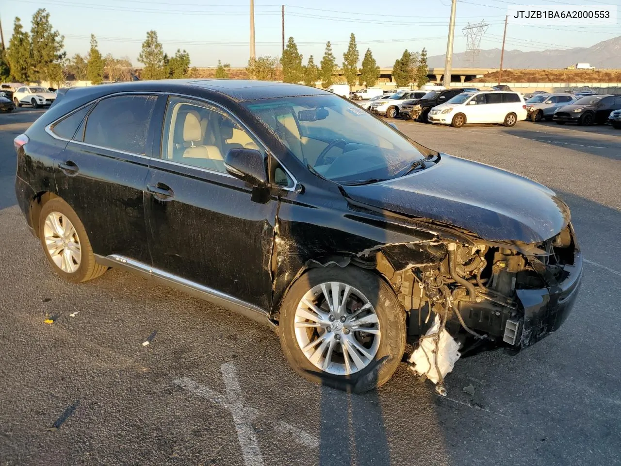 2010 Lexus Rx 450H VIN: JTJZB1BA6A2000553 Lot: 77990674