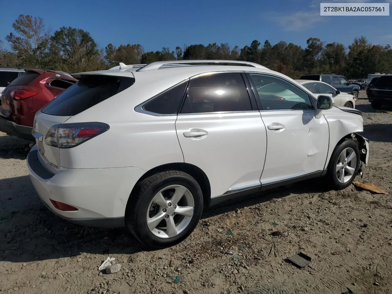 2010 Lexus Rx 350 VIN: 2T2BK1BA2AC057561 Lot: 78120894